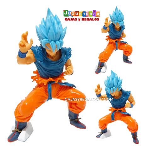 Dragon Ball Z Goku Super Saiyajin Blue Mu Eco Figura De Acci N