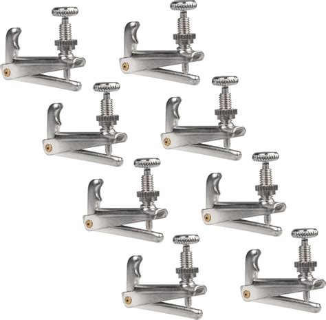 Amazon TUOREN 8Pcs Set Violin Fine Tuner String Adjuster Metal