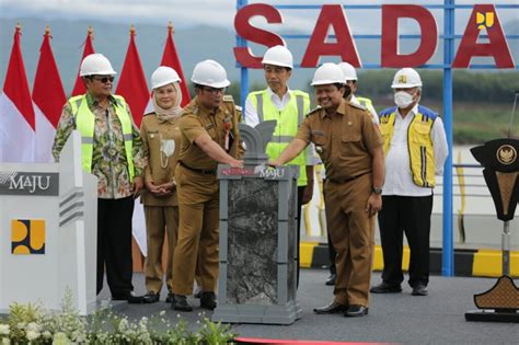 Presiden Jokowi Resmikan Bendungan Sadawarna Properti Terkini