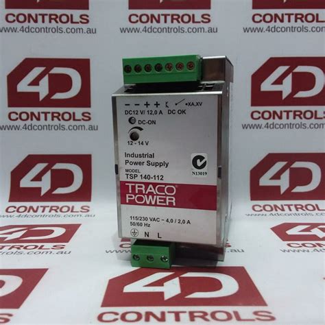 Tsp140 112 Traco Electric Ac Dc Converter Din 144w 12a 12v