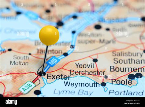 Map Of Exeter Hi Res Stock Photography And Images Alamy