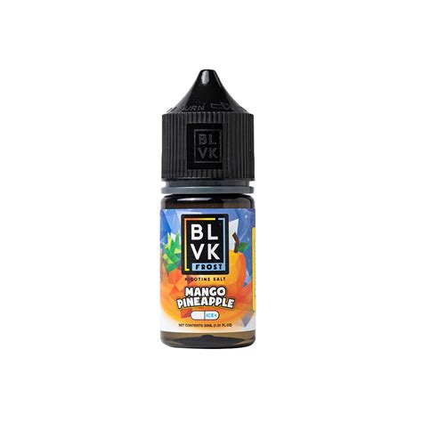 NicSalt BLVK Frost Mango Pineapple 30ml 35mg VapeLandBR