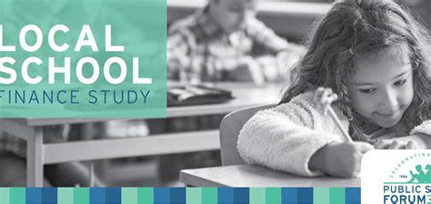 local school finance study public school forum