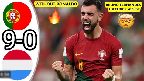 Portugal Vs Luxembourg 9 0 All Goals Highlights Euro 2024