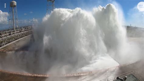 Watch As Nasa Releases 450000 Gallons Of Water In One Minute