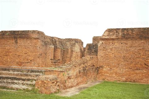 Ruins of Nalanda University 25155592 Stock Photo at Vecteezy