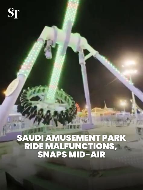 people  injured   amusement park ride  saudi