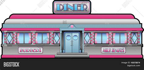 Diner Vector And Photo Free Trial Bigstock