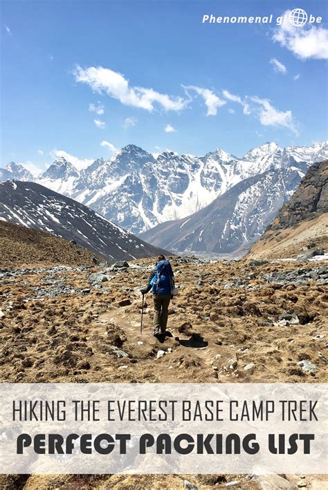 Everest Base Camp Packing List: How To Pack For The EBC Trek