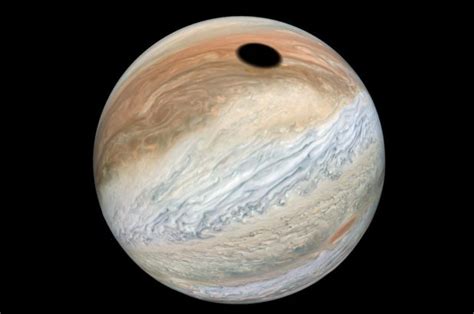 NASA takes photo of Earth-size black ‘spot’ on Jupiter