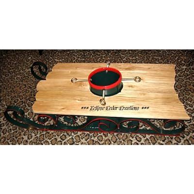 Amazon.com - Sled Christmas Tree Stand / Holder - Sleigh Tree Stand