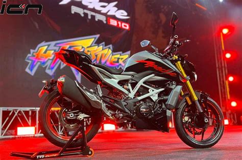 TVS Apache RTR 310 Svelata La Nuova Naked Sportiva Da 34 CV FOTO