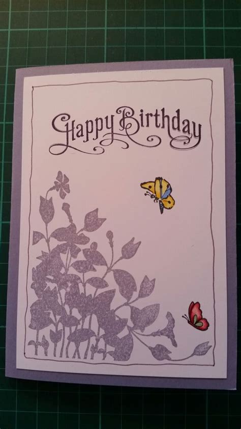 Uses Stampin Up Perfectly Penned And My Friend Stamp Sets I Card