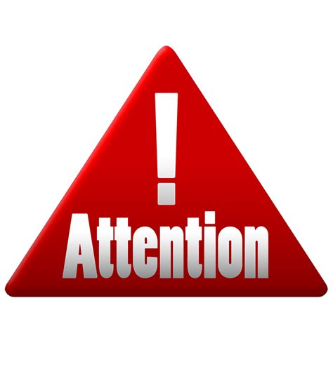 Attention Png Transparent Images Pictures Photos