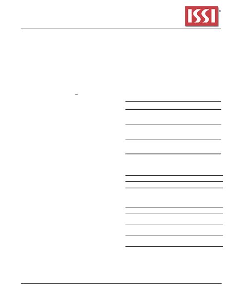 Is S G Bli Datasheet Pages Issi Mb Synchronous Dram