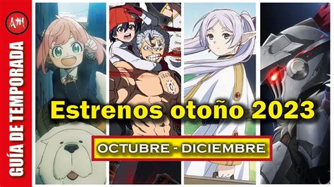 Los Estrenos De Anime Del Oto O Series Pel Culas Y Ovas