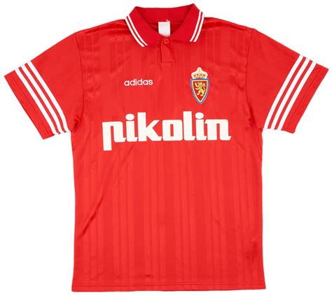 1995 97 Real Zaragoza Away Shirt 11 8 10 M