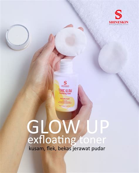 Shineskin Tonic Glow Exfloating Toner Lazada Indonesia