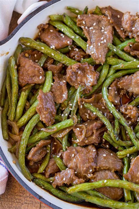 Easy Beef And Green Bean Stir Fry Beef Poster