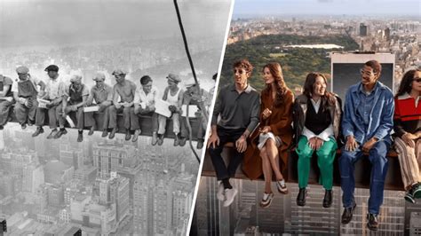 ‘the Beam At Rockefeller Centers Top Of The Rock Allows Visitors To