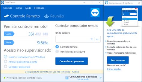 Teamviewer Como Instalar No Computador Pc I T Cnico