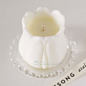 Large Size Tulip Candle Mold Silicone Candle Mold Flower Candle