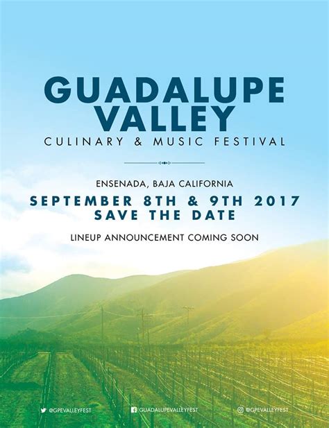 Notas del Valle de Guadalupe: Event: Guadalupe Valley Culinary & Music ...