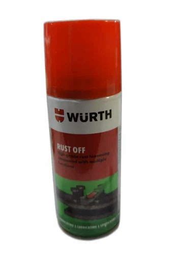 Amber Liquid Wurth Rust Off Spray Packaging Type Bottle At Rs 195