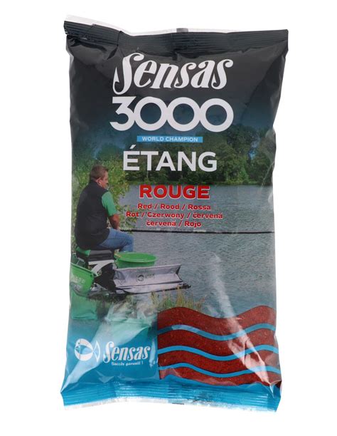 Amorce Match Sensas Etang Rouge Kg