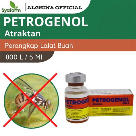 Jual Petrogenol L Atraktan Ml Perangkap Lalat Buah Pembasmi Hama