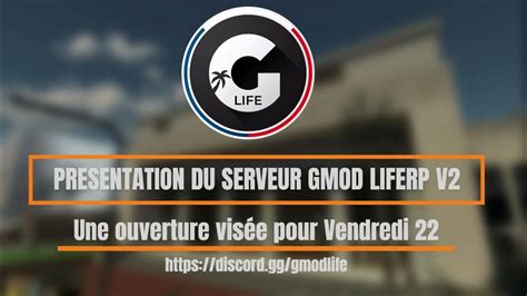 Presentation Du Serveur Gmod Liferp V2 Youtube