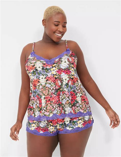 Cami And Short Set Lanebryant