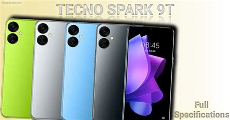 Tecno Spark 9t Price In Bangladesh 64128gb Akon Mobile