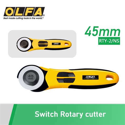 Jual Pisau Potong Kain Rotary Cutter Mm Rty Ns Gunting Bahan Olfa