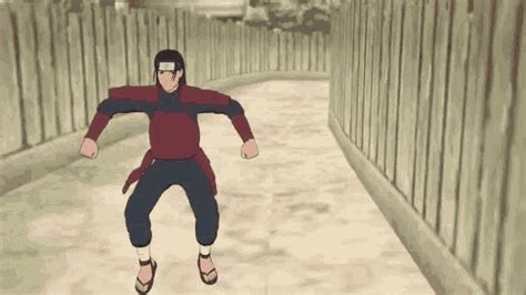 Naruto Run Hashirama Backwards Goofy Funny GIFDB