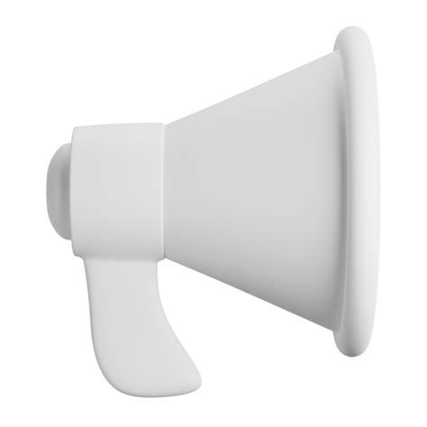 Megaphone Pemasaran Speaker User Interface Dan Gestures Icons