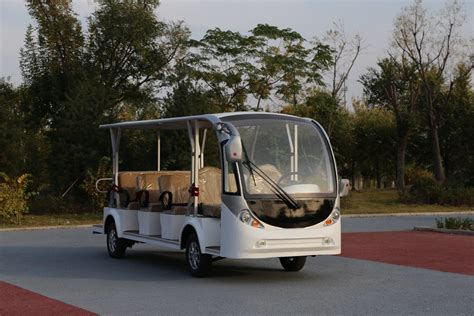 High Quality 14 Seats 4 Four Wheel Electric Sightseeing Car Sightseeing