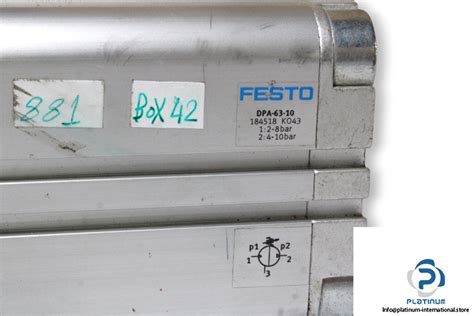 Festo 184518 Pressure Booster Platinum International