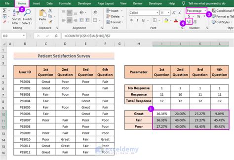 How To Tally Survey Results In Excel Step By Step ExcelDemy