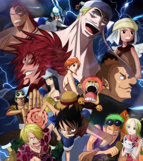 One Piece Episode Of Skypiea Colors Anime Remaster By Amanomoon On