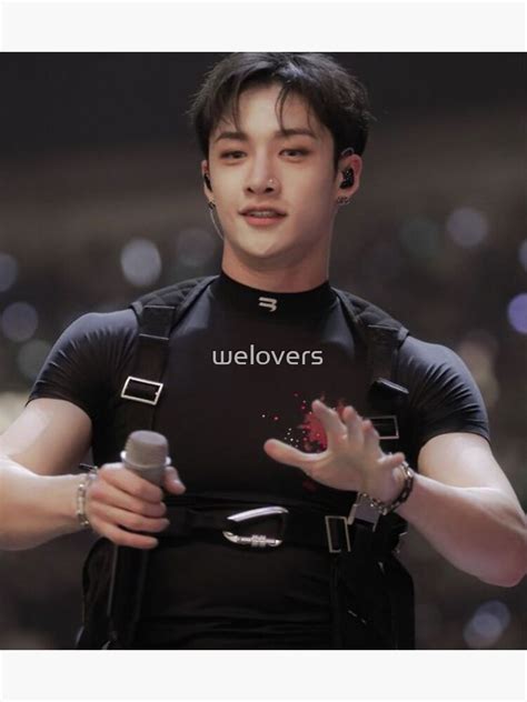 Bang Chan Stray Kids Poster For Sale By Welovers Redbubble