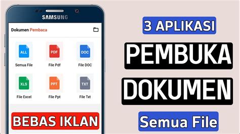 3 Aplikasi Pembuka Dokumen Doc Pdf Xls PPT Dan Txt Terbaik Android