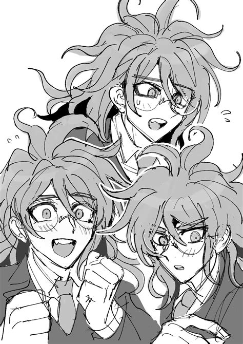 Gokuhara Gonta Danganronpa And 1 More Drawn By Kumakorotetsupag