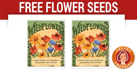 Free Seeds for Bees - Julie's Freebies