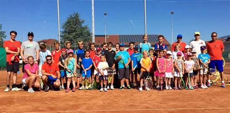 Jugend Und Clubmeister Des Tc Nonnenhorn Stehen Fest