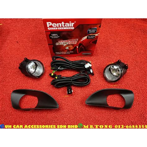 Toyota Vios Ncp93 2007 2012 PENTAIR Oem Sport Fog Lamp Light Lights