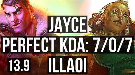 JAYCE Vs ILLAOI TOP 7 0 7 Godlike KR Challenger 13 9 YouTube