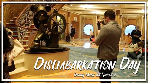 Disembarkation Day Goodbye Disney Magic At Sea Uk Disney Cruise