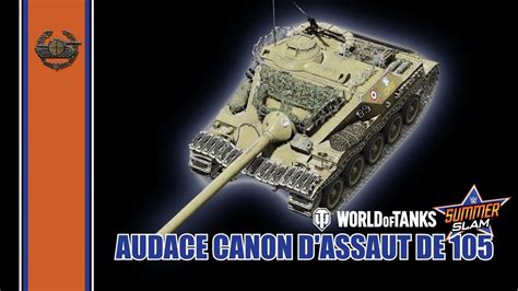 Audace Canon D Assaut De World Of Tanks Summerslam Fullhd