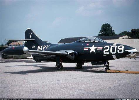 Grumman F9F-2 Panther Fighter Aircraft, Fighter Planes, Fighter Jets, Us Navy Aircraft, Us ...